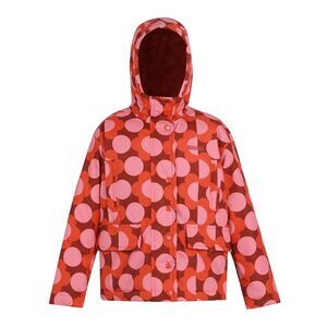 Regatta Girls Orla Kiely Waterproof Jacket / Red